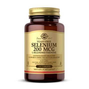Yeast-Free Selenium 200mcg - 100 tabs 100-32-4559958-20 фото